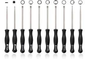 Hippotech Herramienta de destornillador de ajuste de carburador de 10 piezas para Hus Homelite Craftsman Herramientas de ajuste