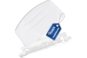 VIOKS Lot de poignées de porte en plastique de rechange pour Beko 4244570100 + ressort de poignée de porte de rechange pour Beko 4244510100 Ressort de réfrigérateur - Poignée de porte de réfrigérateur
