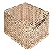 Produktbild Schildmeyer Flechtkorb Aufbewahrungsbox, Metall, Natur, 11.5 x 14.5 x 12 cm