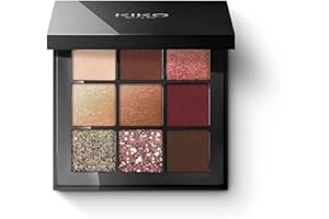 KIKO Milano Glamour Multi Finish Palette 03 | Palette Con 9 Ombretti Dai Diversi Finish
