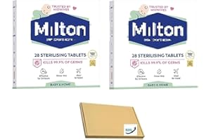 BBL BADA BUSINESS LIMITED 2 X Miltons Sterilising Tablets (Pack of 28) | Total 56 Tablets | For Cleaning baby feeding accessories and breastfeeding equipment