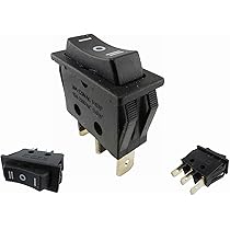 Interruttore A Bilanciere, Commutatore, Interruttore A Levetta, Interruttore A 3 Poli, 15 A, 250 ~ On/On - Foto 5