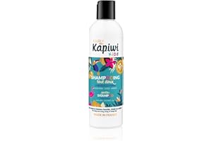 KAIRLY PARIS KAIRLY - Shampooing Tout Doux 2-en-1 KAPIWI Kids - Cheveux Bouclés & Corps - Nettoie, Hydrate & Aide au Démêlage - 97% Naturel - Aloe Vera, Coco & Karité (250 ml)