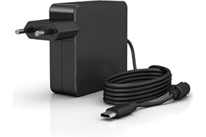 PONKOR 90W USB C Netzteil, 87W PD Wandladegerät Typ C mit Schnellladegerät 90W (kompatibel mit 87W 61W, 45W, 30W und 12W) für MacBook Pro Air 2018, HP, Dell, Lenovo und alle Laptops oder Smartphones