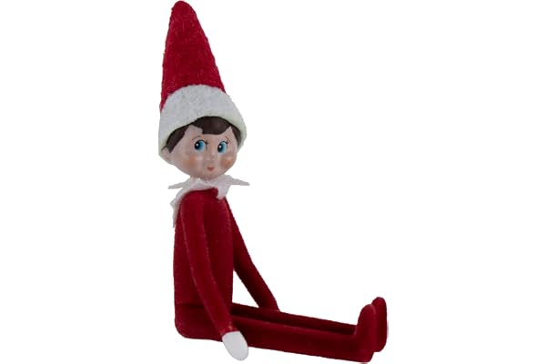 World's Smallest Elf on the Shelf Ensemble d'accessoires miniatures (lumière garçon) – Jouets elfes de 10,2 cm – Adorables mini et petits elfes pour un maximum de plaisir festif