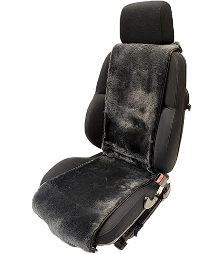 Coprisedili Universali In Vera Pelliccia Di Agnello - 110x65 Cm - Antiscivolo, Traspiranti, Made In Germany