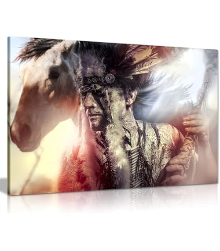 thumbnail image 2 of 8x10 Native American Woman Art Print – Digital Print, Gloss Paper, Unframed, US Made 2 of 3