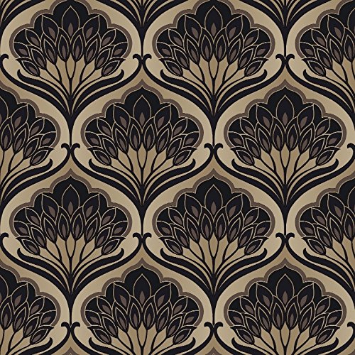 Preisvergleich Produktbild Arthouse, Arthouse Pavonis-Makronen Tapete, gold