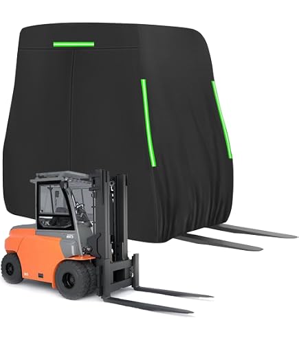 Gabelstapler-Kabinenabdeckung – Transparentes Vinyl, Wasserdicht, 155x105x140cm, Für CAT & Co.