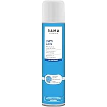 Spray d'entretien universel Bama Multicare - Protection sans PFAS pour chaussures, sacs et vestes - Pour cuir lisse, daim, synthétique et textile - Hydrofuge et antitache - 3 x 300 ml