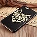 Price comparison product image OTOOLWORLD Carvings Pattern Design Creative and Natural Black Wood Bamboo Phone Protective Case Cover For Apple iPhone 7 4.7 Inch (wolf)