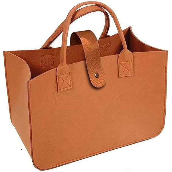 Casual Elegante Borsa Viola, Borsa In Feltro, Borsa Di Lana, Borsa A - Foto 12