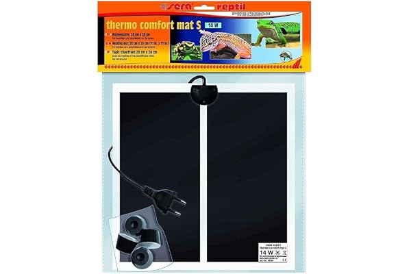 sera Reptil Thermo Comfort Tapis S 28 x 28 cm 14 W 1 Unité