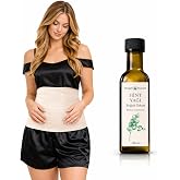 Alt Batın (Pelvik) B&ouml;lgesi Hint Yağı Sargı Bezi (Tekrar Kullanılabilir ||%100 Sızdırmaz) + 100 ML HİNT YAĞI (HEKZANSIZ)%100 S