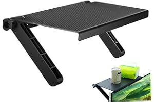 Pineeseatile Tv Top Shelf, Adjustable Tv Shelf Mounting Bracket, 13-Inch Wide Panel Tv Shelf For Cable Box, Non Slip Under Tv Shelf For Streaming Devices, Router, Dvd, Game Console,Tv Top Shelf