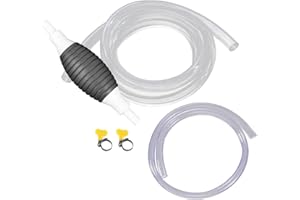 Siphon Pump Kit CHUNLINLAODA-Syphon Pump Fuel Pump Fuel Transfer Pump Fuel Syphon Pump Petrol Portable Home High Flow Siphon Pump Syphon Pump Fuel Transfer Pump for Car Fish Tanks Aquariums Boat
