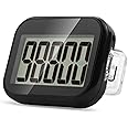 Lixada 3D Walking Pedometer Step Counter with Removable Clip and Lanyard Accurate Pedometers Step Tracker with Large Display for All Age Kids Men Women