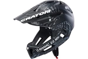 Cratoni C- Maniac 2.0 MX, Casco da Bicicletta Unisex Adulto