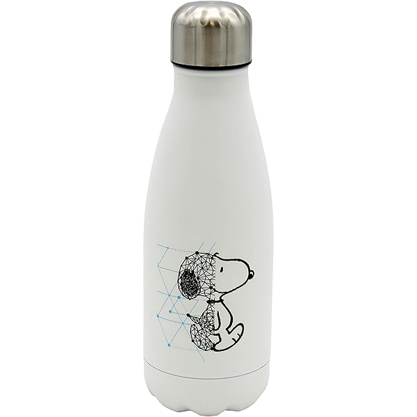 Officiële Snoopy Roestvrijstalen Drinkfles - Houdt Drank 12 Uur 380695