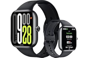 XIAOMI Redmi Watch 5, Smart Watch, AMOLED 53mm, 24 Days Battery, Bluetooth Calls, 150+ Sports Modes, Heart Monitor, Sleep, 5ATM, GPS, Android/iOS, Black