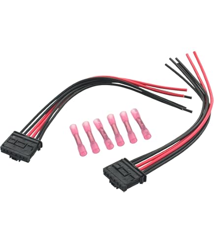 Kit de Reparación de Conector de Luz Trasera con Conjunto de Cables y Enchufe Eléctrico Compatible con Peugeot 206 207 307 308 para Citroën C2 C3 C4 C5 DS3 2008 3008 Ref