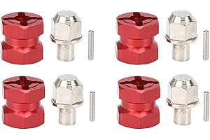 Dilwe Metalowy adapter do piasty koła do Hsp RC Crawler (12 mm)