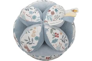 Little Dutch Forest Friends - Pallone da prigioniero, blu, 12 x 12 x 12 cm, dalla nascita