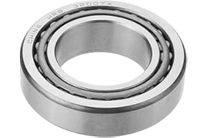 Othmro 32007X Cône de roulement à rouleaux conique avec coupe, diamètre intérieur 35 mm, diamètre intérieur 62 mm, diamètre 18 mm, épaisseur pour remorque de fret 1 pièce