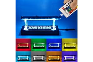 WANLIAN Lightsaber Stand Acrylic Lightsaber Display Stand Black, built-in off light of many colors luminous original, light-transmitting display lightsaber stand.