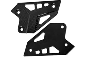 MZ-STORE Z900 Motorcycle Accessories CNC Aluminum Foot Peg Protector Heel Guard for Z900 Z 900 2017 2018 2019 2020 2021 2022-Black