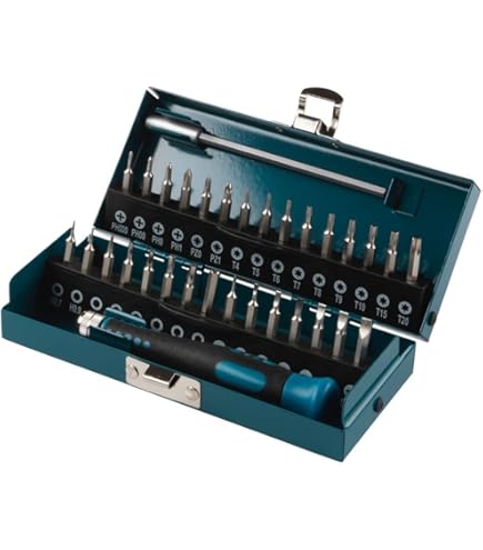 Kwb Micro Bit Holder Set - 3 Piece Magnetic Screwdriver With Extensions For 4mm Bits