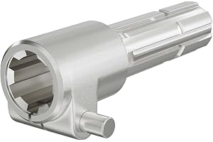 PTO-Adapter 160 mm till Kraftuttag med Bomförband 1 3/8" 6T till Utaxel 1 3/8" Traktor Jordbruk