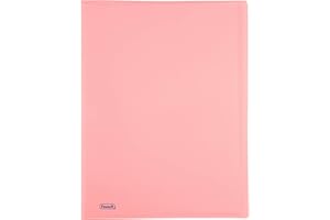 Favorit, Portalistino Pastel, 40 Buste Lisce, 22 x 30cm, Cipria pastello