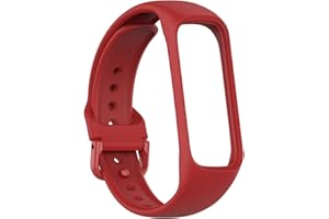 BOLUO Bracelets de Montre,Silicone Bracelet pour Galaxy Fit 2 SM-R220, Silicone Souple Multicolore Bande de Sport Remplacement avec fermoir Réglable Sangle pour Samsung Galaxy Fit 2 SM-R220