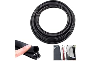 URHELP 6M Auto Türdichtung, Universelle Dichtungsprofil EPDM Gummidichtung Dichtungsprofil, Kantenschutz für Bleche Autotür für Autos, Boote, Wohnmobile, LKWs und Heimanwendungen