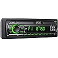 Car Radio Stereo Bluetooth Handsfree 9-24V,RDS/FM/AM 1DIN Car Radio 4 x 65W Car Stereo With 7 Colors Light/2 USB/AUX/SD/Remote Control(Multi-coloured)