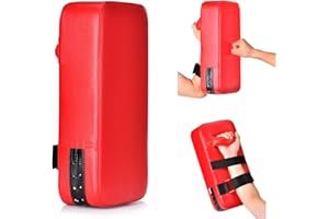 Queta PU Leather Punch Pad Hand Pads Kick Shield Punch Bag for Kickboxing Thai Boxing Karate UFC MMA