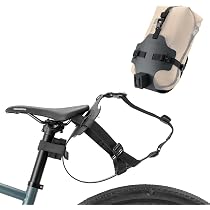 unicarry - die revolutionäre fahrradtaschen-halterung Qunature Fahrrad Satteltaschenhalter, Bikepacking Tasche Halterung Hinten Color:black matt VELO DE VILLE Kalkhoff AGATTU IMPULSE 8