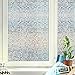 Produktbild Wopeite 3D Dekorative Selbstklebende Fensterfolie Privatsphärefolie statische Haftung Vinyl Fensterfolie wiederverwendbar Folie zum Hitzeschutz Sonnenschutz Buntglas Zuhause, Büro 90x200cm