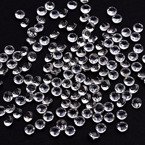 eBoot Acryl Diamanten Hochzeit Kristall, 5000 Stück (Klar) - 4