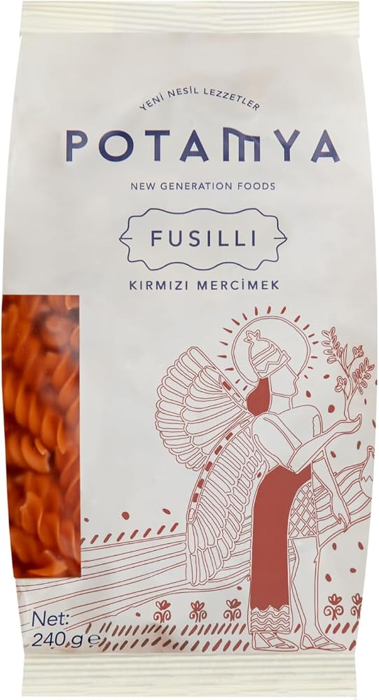 Potamya Glutensiz Kırmızı Mercimek Fusulli 240g