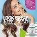 Hair Skin and Nail Complex by Fit Life Health - Collagen, Silica And MSM Formula - Fight The Visible Effects Of Poor Diet, Hormones And Stress - 60 Capsules - Made In UK