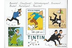 PROPHILA COLLECTION France Bloc 22 (complète.Edition.) 2000 Personnage de BD Tintin (Timbres pour Les collectionneurs) Bandes dessinées