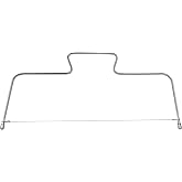Zenker Lira Cake Cutting Pastry Biscuits for Rolling and Height Adjustable Stainless Steel 34 x 15 x 0.5 cm