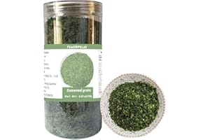 TEAERPKLAE Crushed seaweed100g,Raw Nori Flakes,Nori is a Condiment Used in soups, Salad and Various Foods