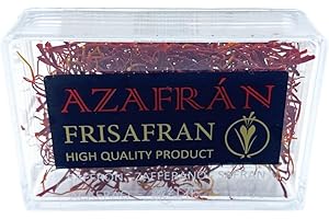 FRISAFRAN | Safran Filaments 2g | safran en pistils | Fil de Safran | Safran | Safran Bio | Safran Biologique | Safran Pistil | Sans Colorant ni Conservateur | épice certifiée | Safran naturel