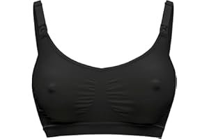 Medela Keep Cool Nahtloser Schwangerschafts- und Still-BH ohne Bügel – 2 eingewebte atmungsaktive Zonen – Soft-Touch-Stoff für angenehmen Halt