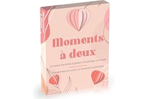 DEME STUDIOS Moments à Deux | Jeu de Cartes à gratter pour Couples | Aventures et expériences Uniques | Prêts à relever Les défis à Deux ? Cadeau Homme/Femme