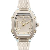 Ice-Watch - ICE glam brushed Sepia - Damski brązowy zegarek