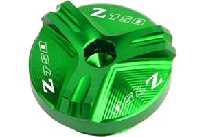 2BIRD Accessori per motocicli per Kawasaki Z750 / S 2004 2005 2006 2007 2009 2009 2010 2011 2011 Protezione da moto CNC Motore di riempimento del motore Cappuccio del bullone del bullone del coperchio del c